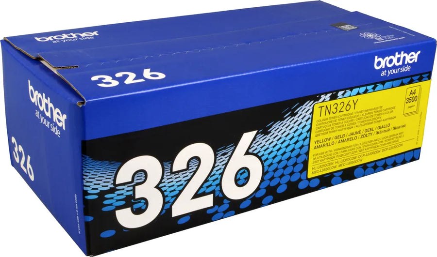 Brother TN-326Y Toner Gelb – Original, ca. 3.500 Seiten