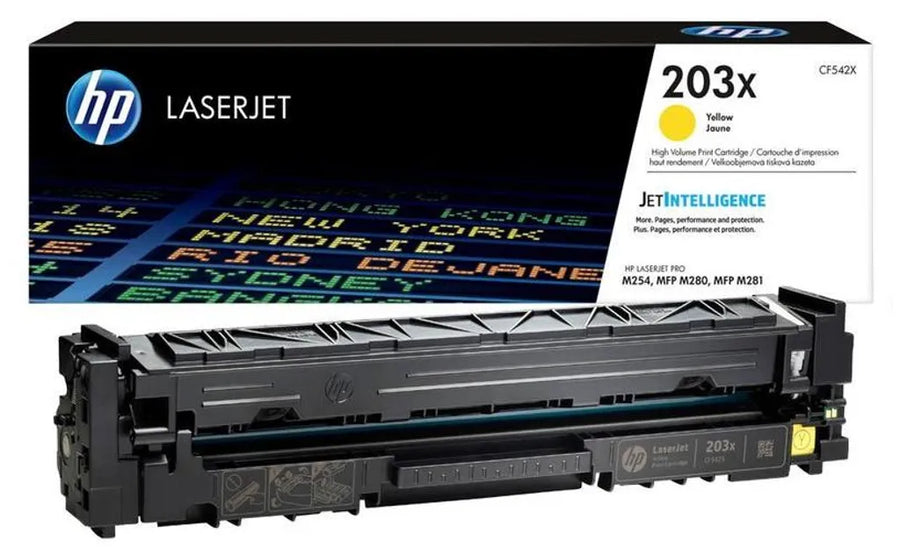 HP 203X- Toner Gelb – Original, ca. 2.500 Seiten