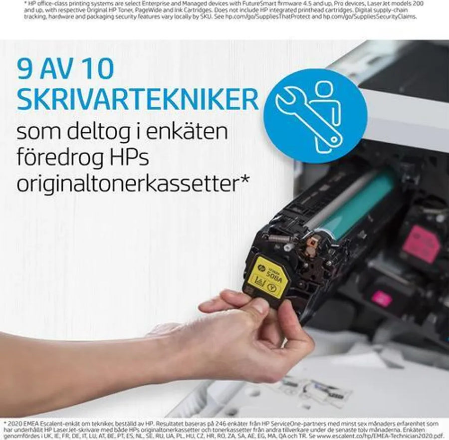 HP 207X- Toner Schwarz – Original, ca. 3.150 Seiten