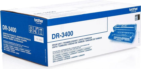 HL-L 6400 DWTT Bildtrommel Farblos Original Brother 0 DR-3400 50.000 Seiten