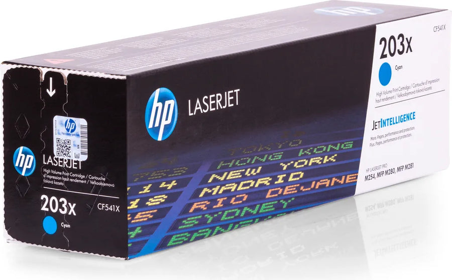 HP 203X- Toner Cyan – Original, ca. 2.500 Seiten