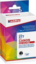 Edding Tintenpatrone 2er-Pack für Canon PGI-525BK PIXMAiP4850 iP4950 MG5150