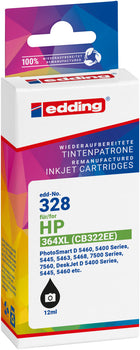 Edding Tintenpatrone für HP 364XL (CB322EE) PhotoSmart5510 5515 5520 6510 7510