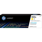 HP 203X Gelb // Original LaserJet-Tonerkartusche mit hoher Reichweite – Toner CF542X