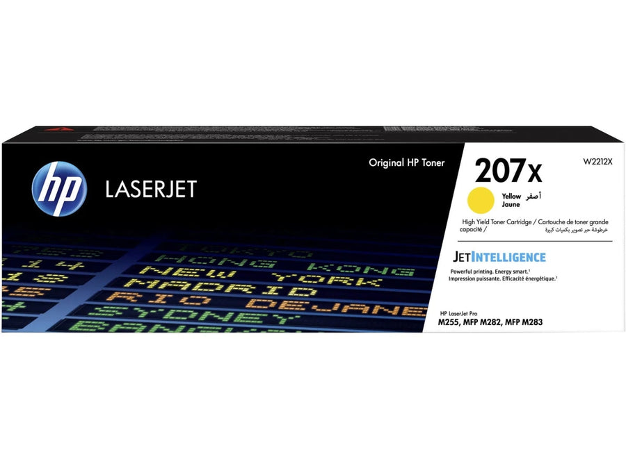 HP 207X Gelb // Original LaserJet - Toner W2212X Tonerkartusche Patrone 2450 S.