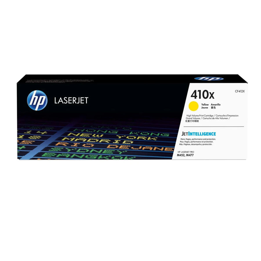 HP 410X Gelb Original LaserJet-Toner mit hoher Reichweite – CF412X