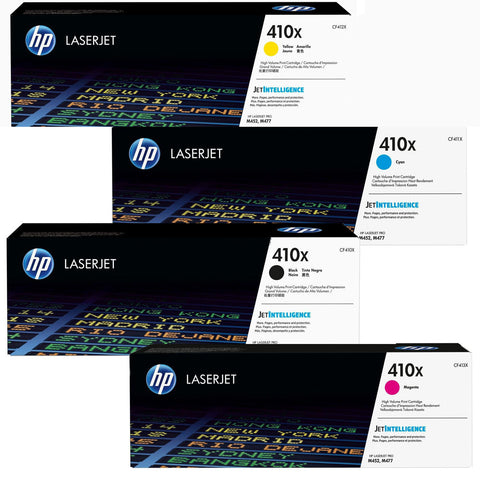 HP 410X Original LaserJet-Toner / Multipack Schwarz, Cyan, Magenta, Gelb