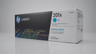 HP 201X Original Toner Cyan – CF401X Hohe Kapazität für Color LaserJet Pro M252 M277