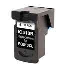Tintenpatrone PG510 für Canon kompatibel Schwarz Patrone wie Original PIXMA iP2700/2702 MP230/235/240/250/252/260/270/272/280/282/330/480 MX360