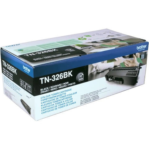 Brother TN-326BK Toner Schwarz – Original, ca. 4.000 Seiten