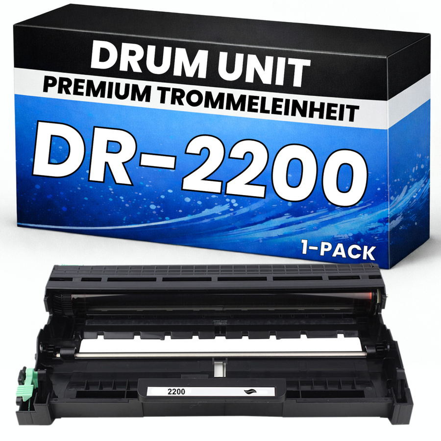 Trommel DR-2200 für Brother kompatibel Laser Drum DR2200 Premium Alternative HL-2135W/2220/2230/2240/2250DN/2250DNR/2270DW/2280DW MFC-7360 1590mf